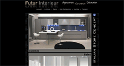 Desktop Screenshot of futurinterieur.fr